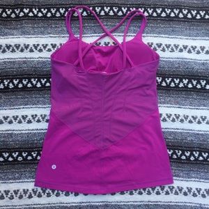 Lululemon Athletica Purple Bra Tank 6